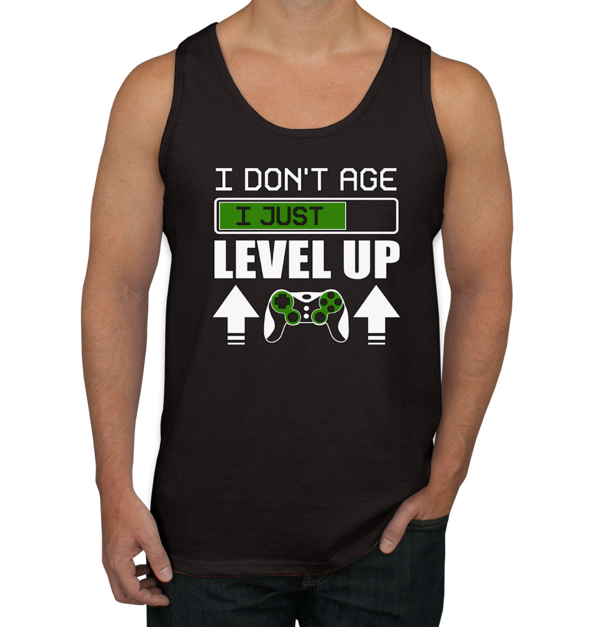 I Don't Age I Just Level Up Men's Tank Top