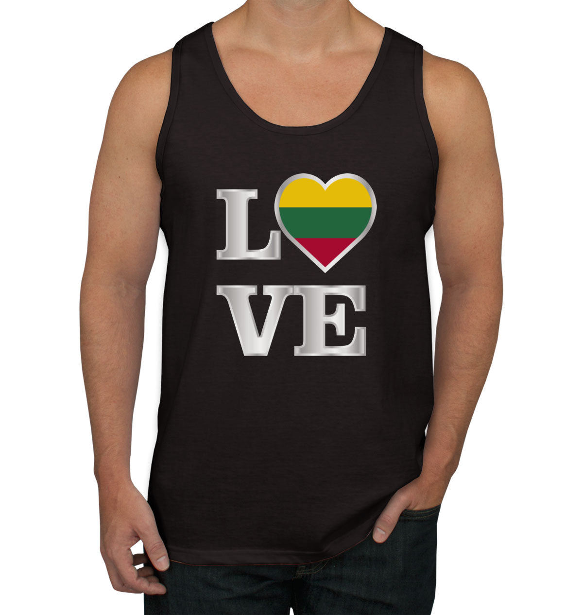 Lithuania Love Men's Tank Top