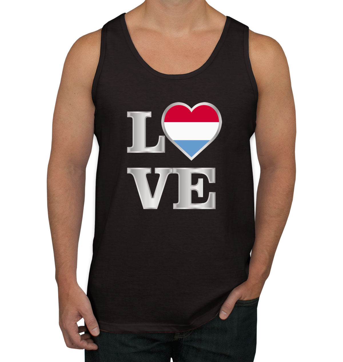 Luxembourg Love Men's Tank Top