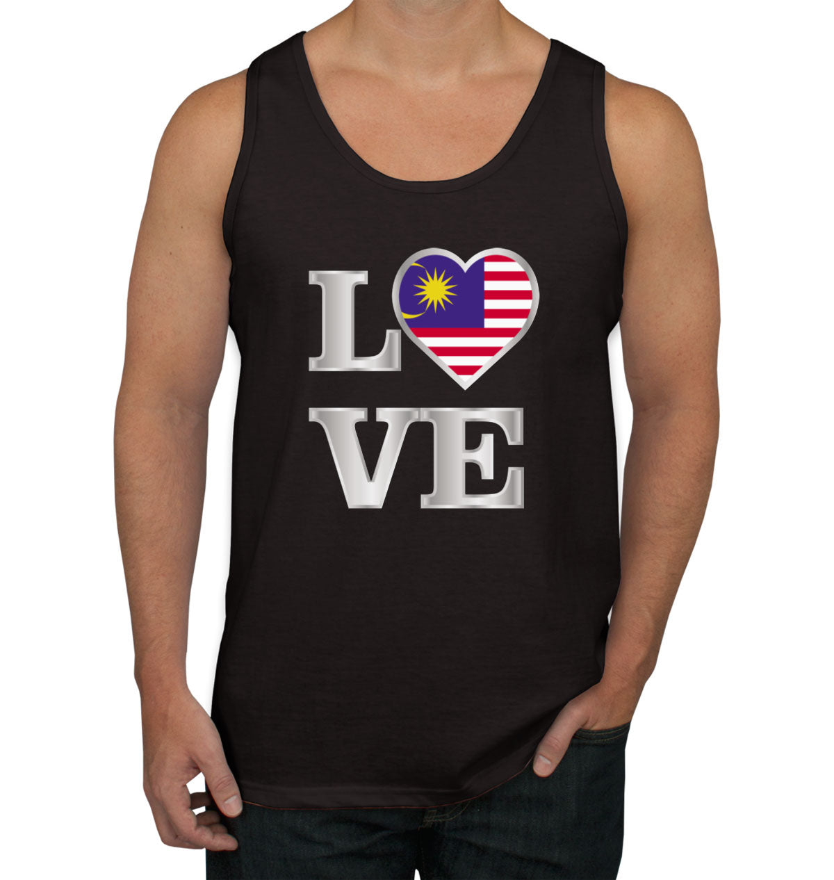 Malaysia Love Men's Tank Top