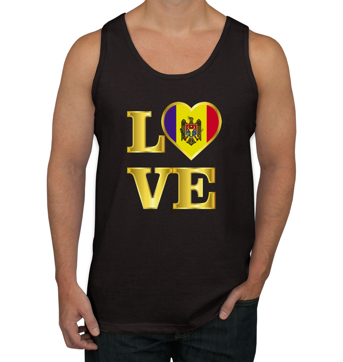 Moldova Love Men's Tank Top