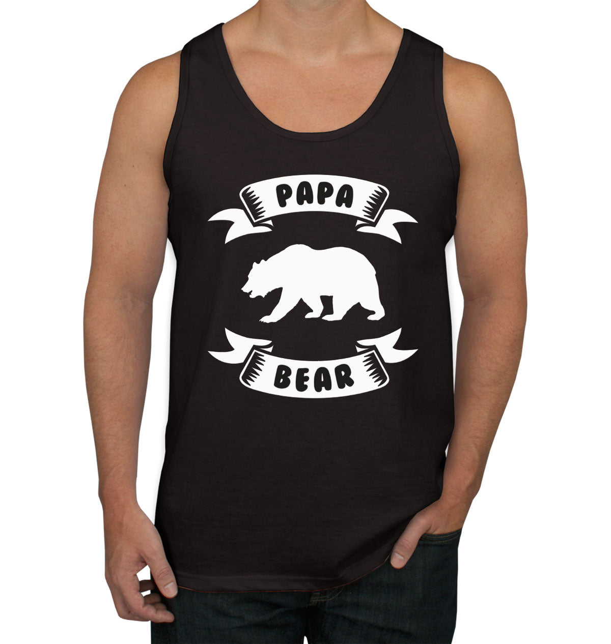 Papa Bear Men's Tank Top