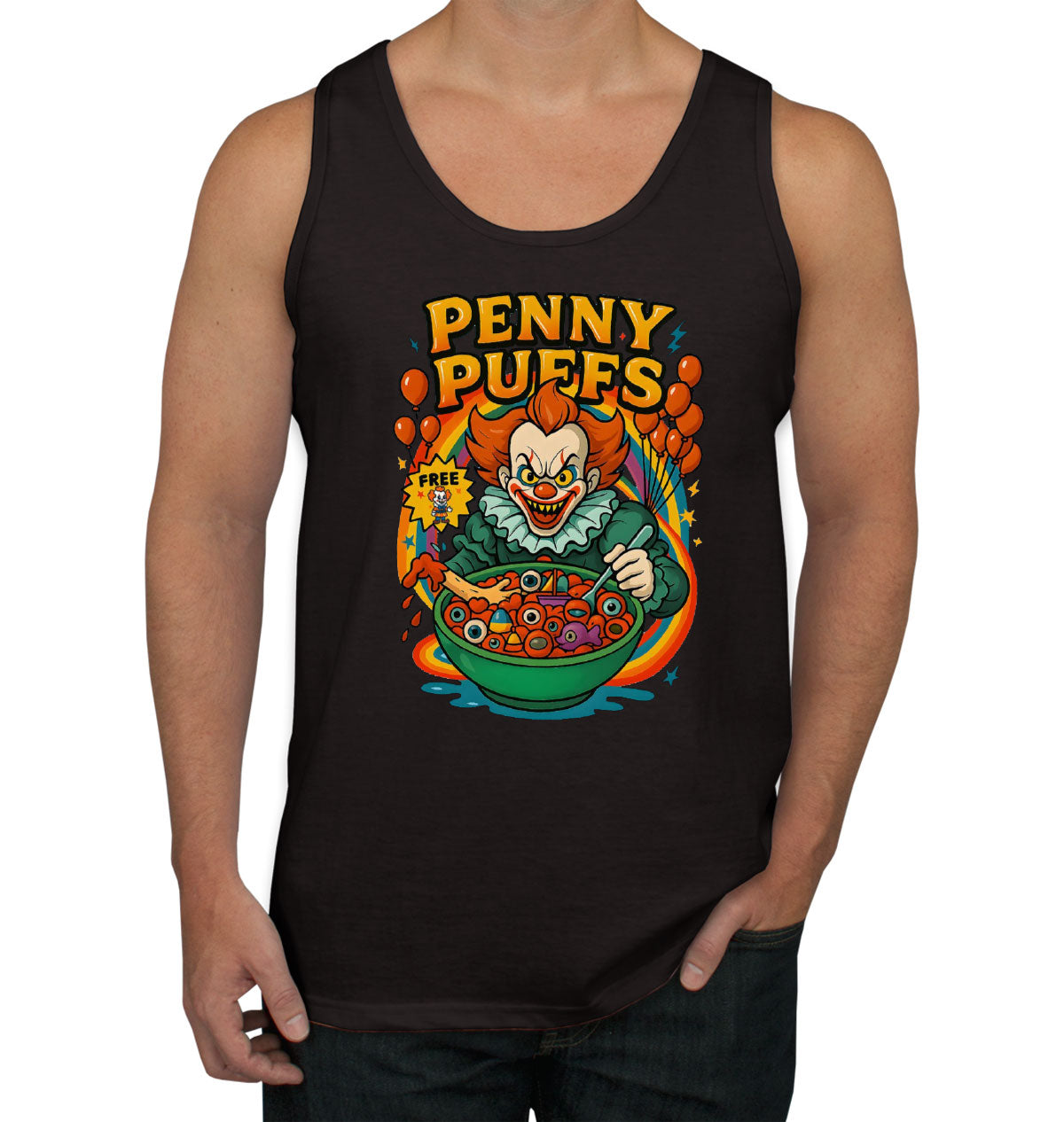 Penny Puffs Halloween Men's Tank Top