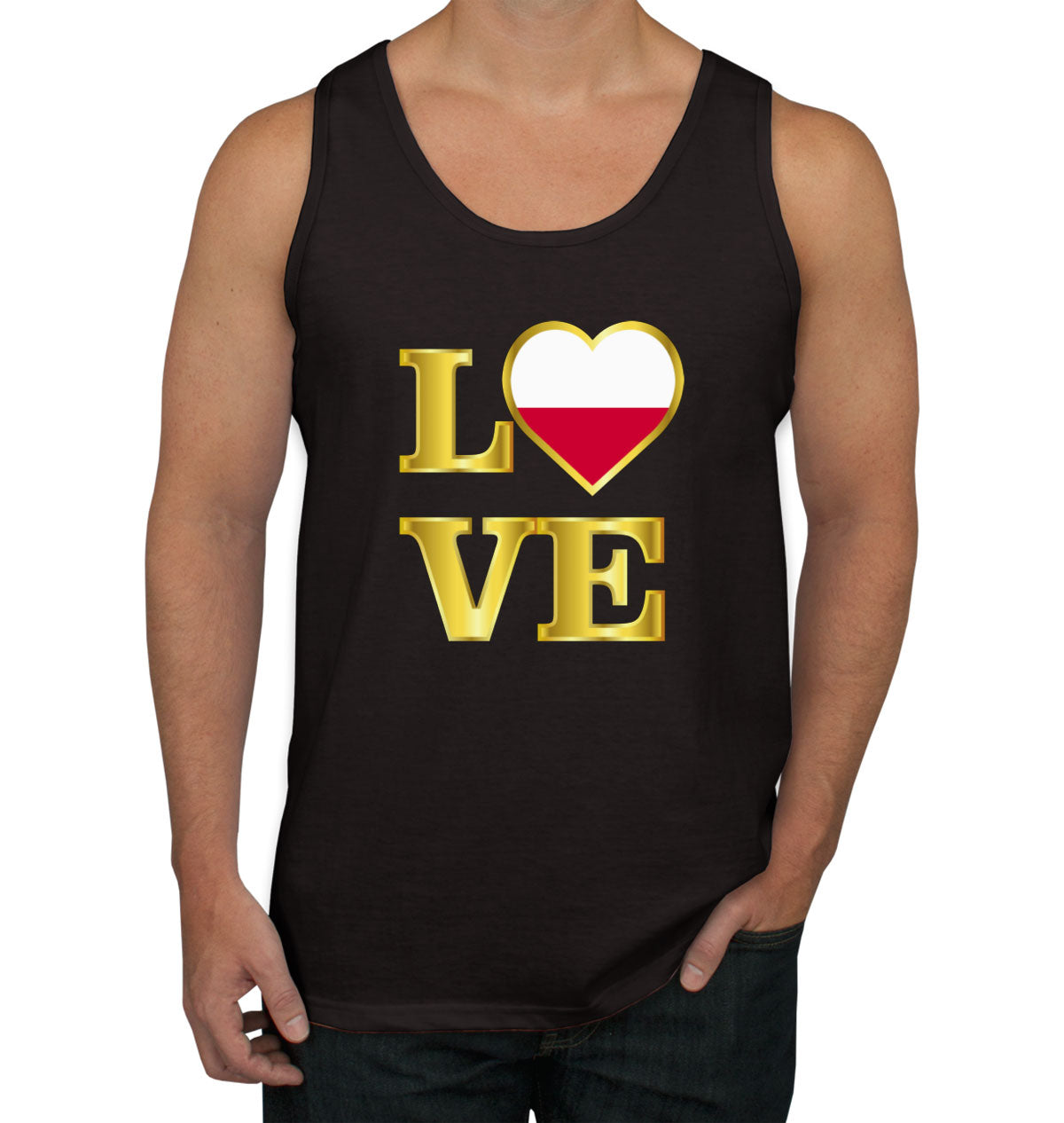 Poland Love Men's Tank Top