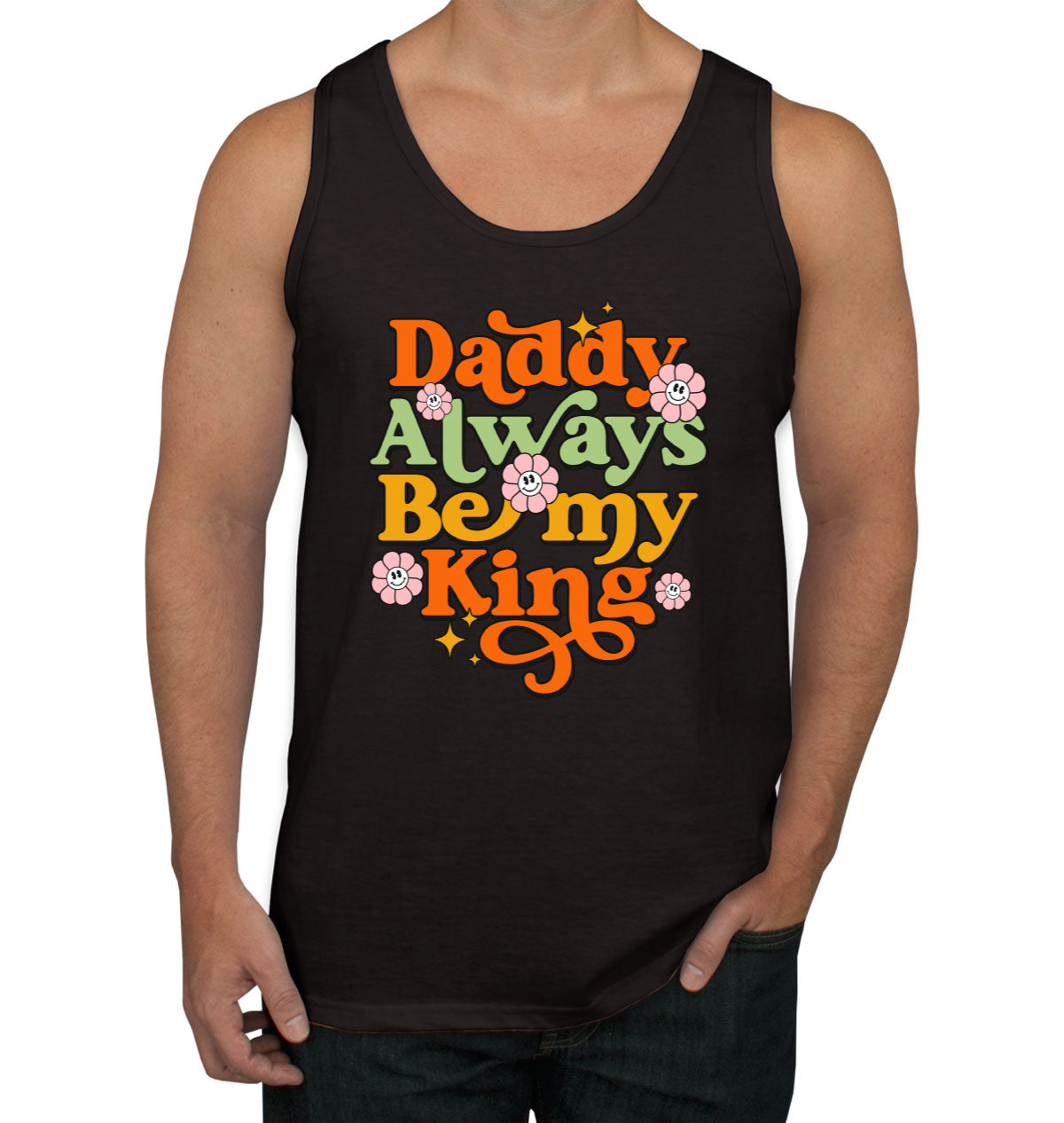 Daddy Always Be My King Men's Tank Top
