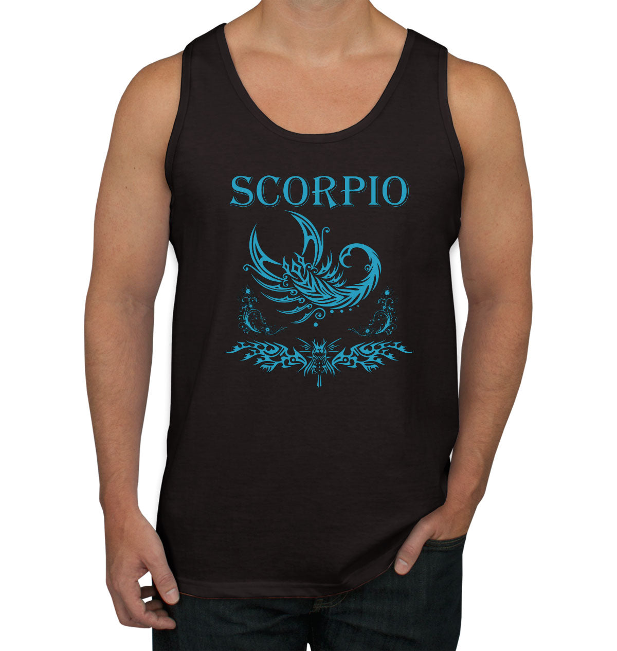 Scorpion Astrology Men's Tank Top