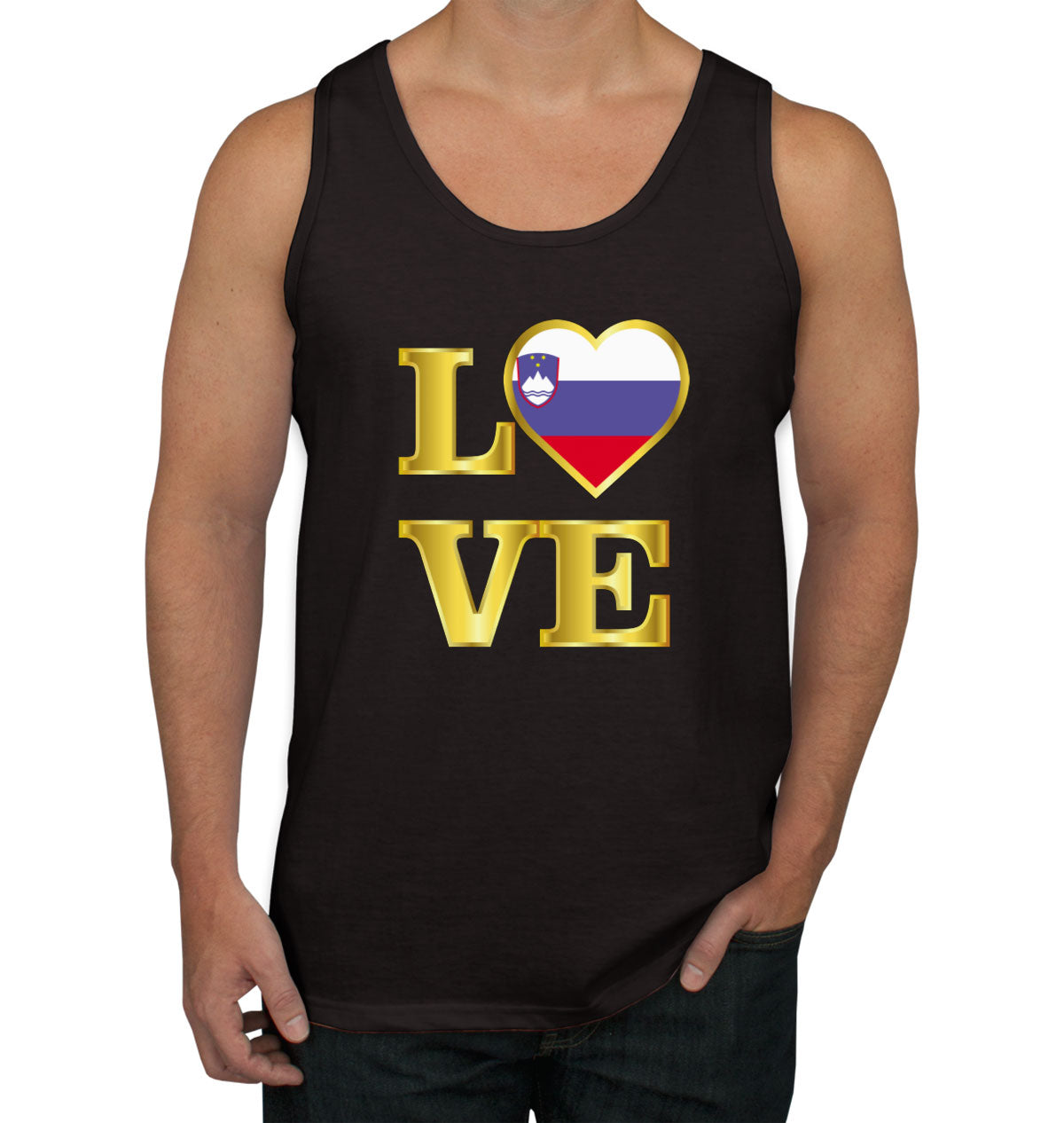 Slovenia Love Men's Tank Top