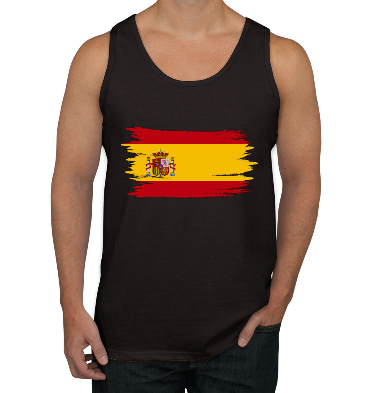 Spain Flag Men's Tank Top