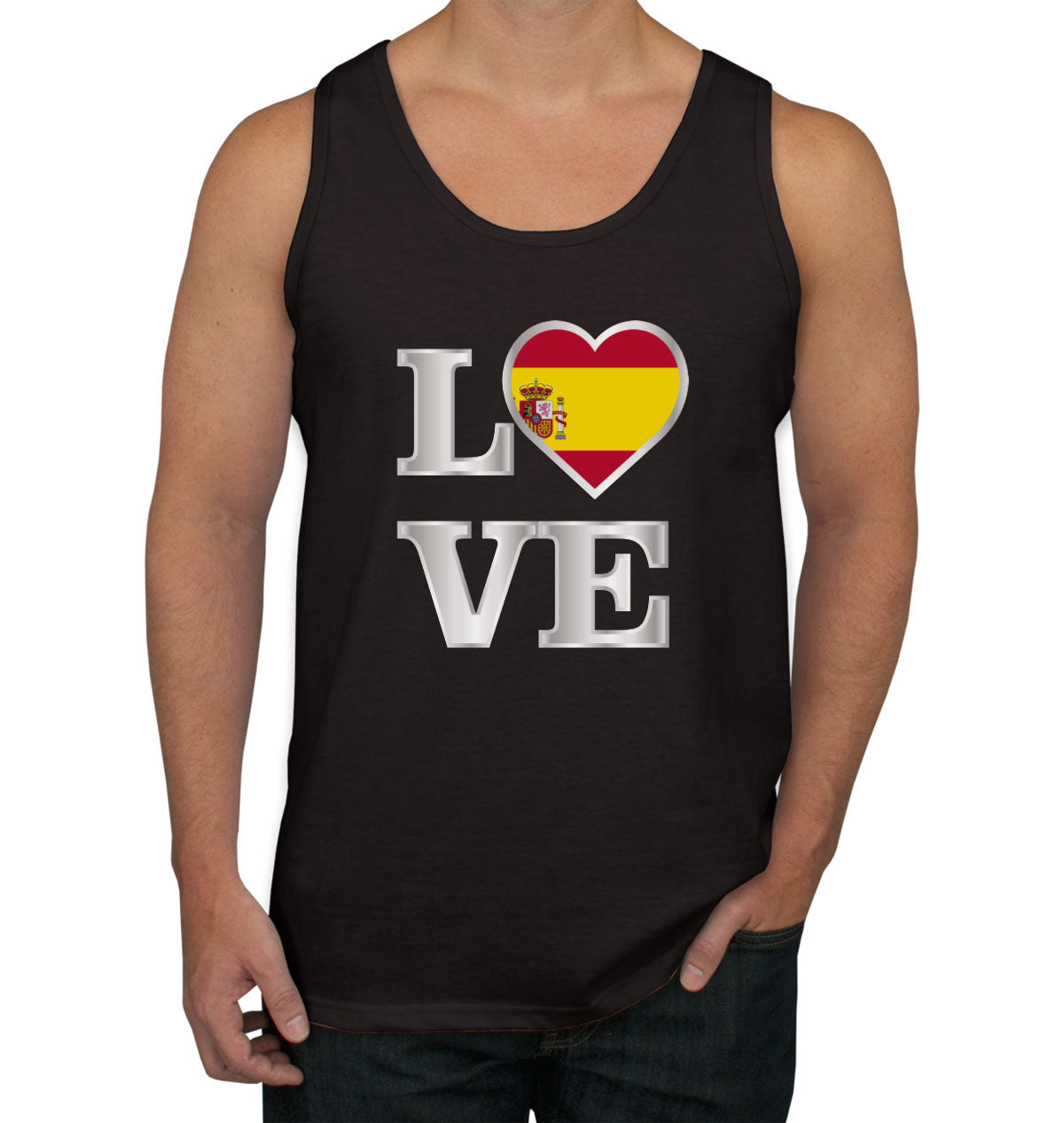 Spain Love Men's Tank Top