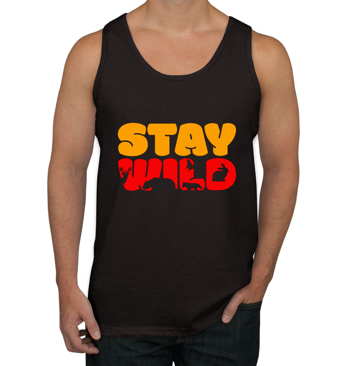 Stay Wild Camp Men's Tank Top