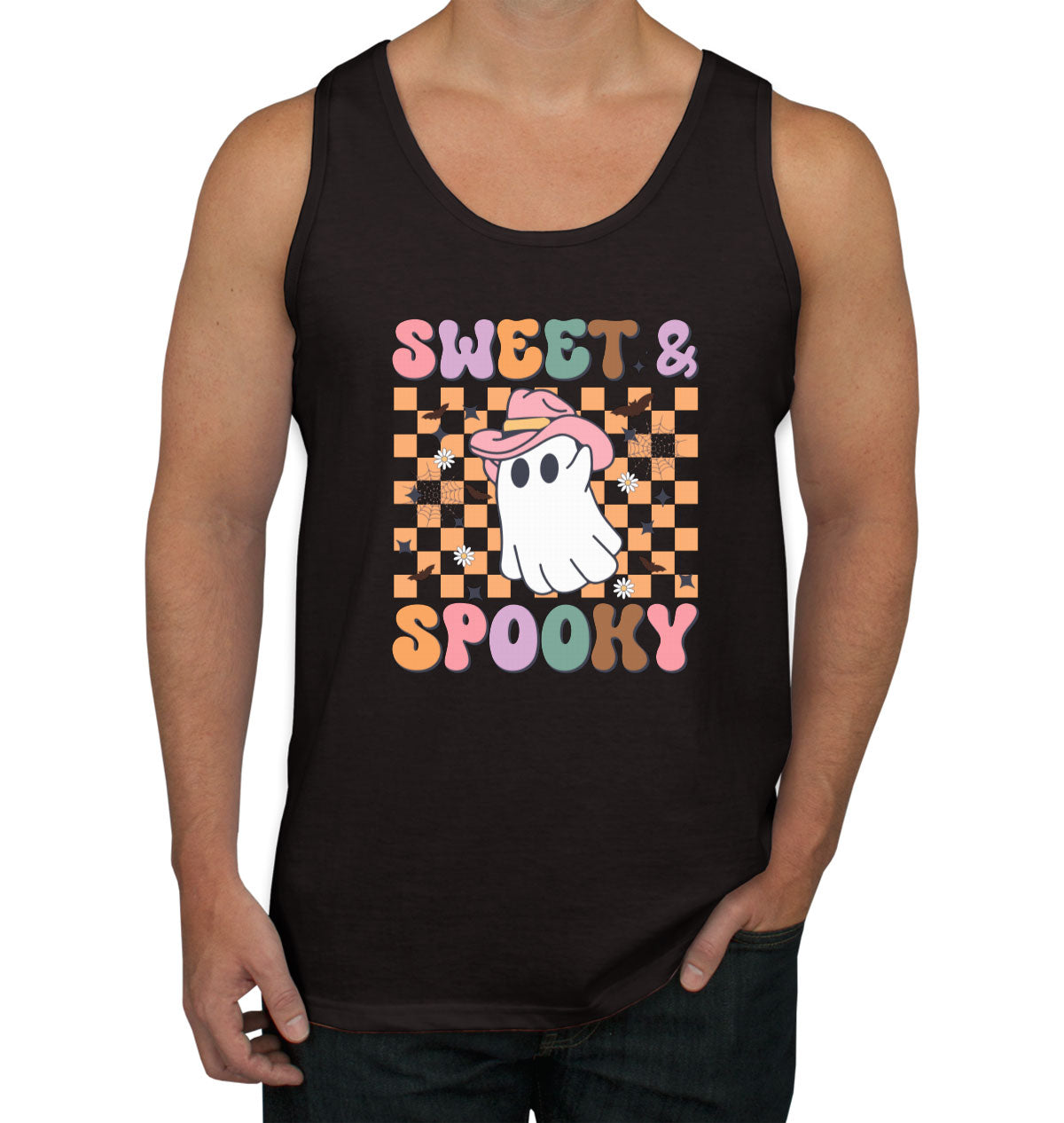 Sweet And Spooky Halloween Men's Tank Top