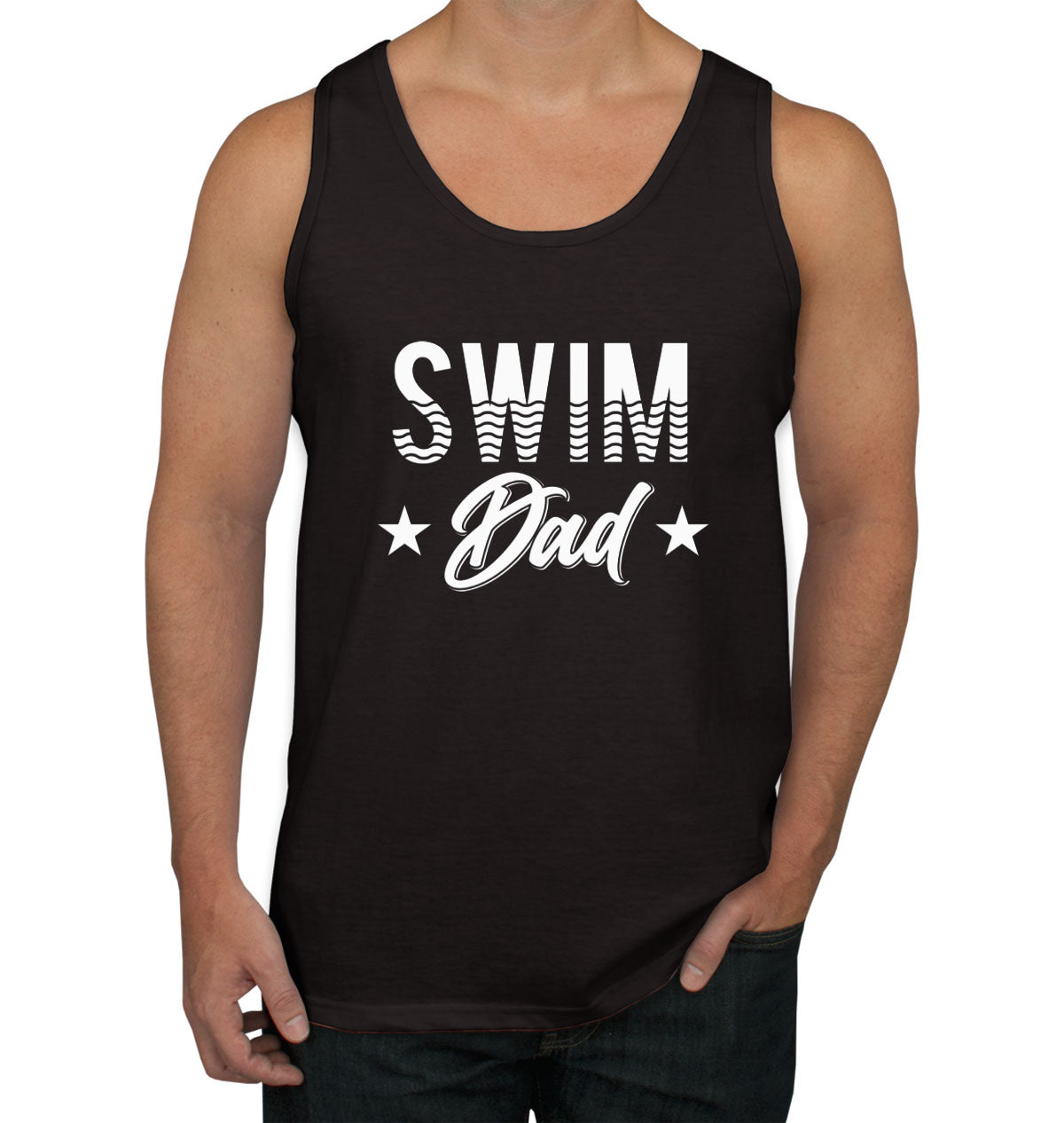 Swim Dad Men's Tank Top
