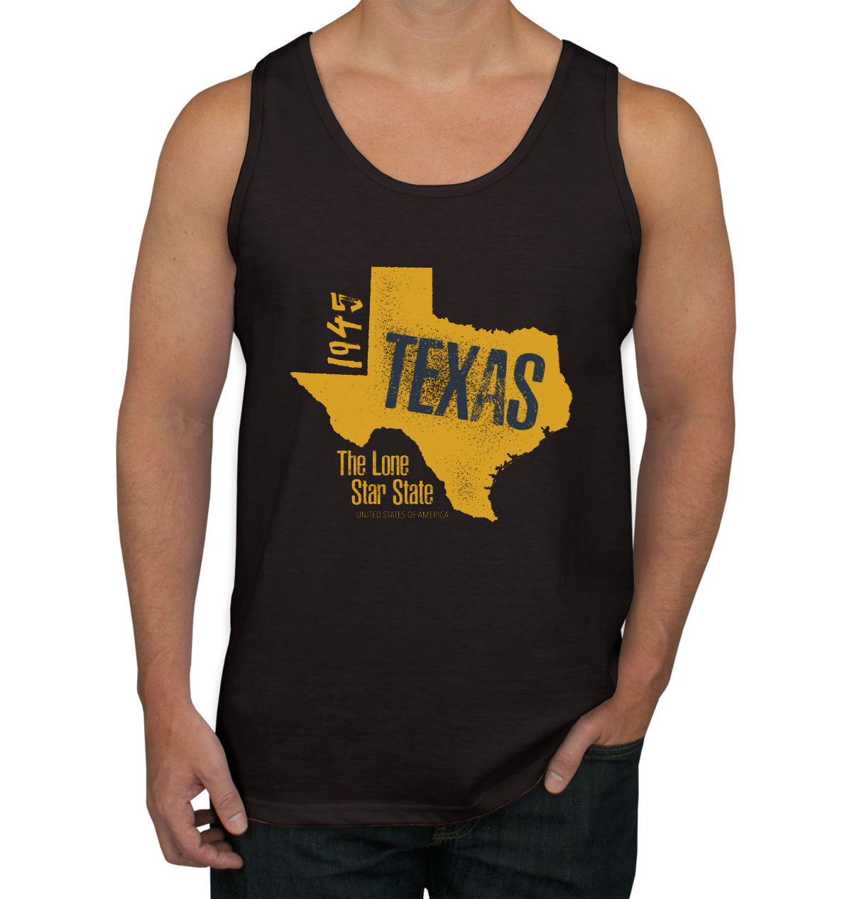 Texas The Lone Star State Men's Tank Top