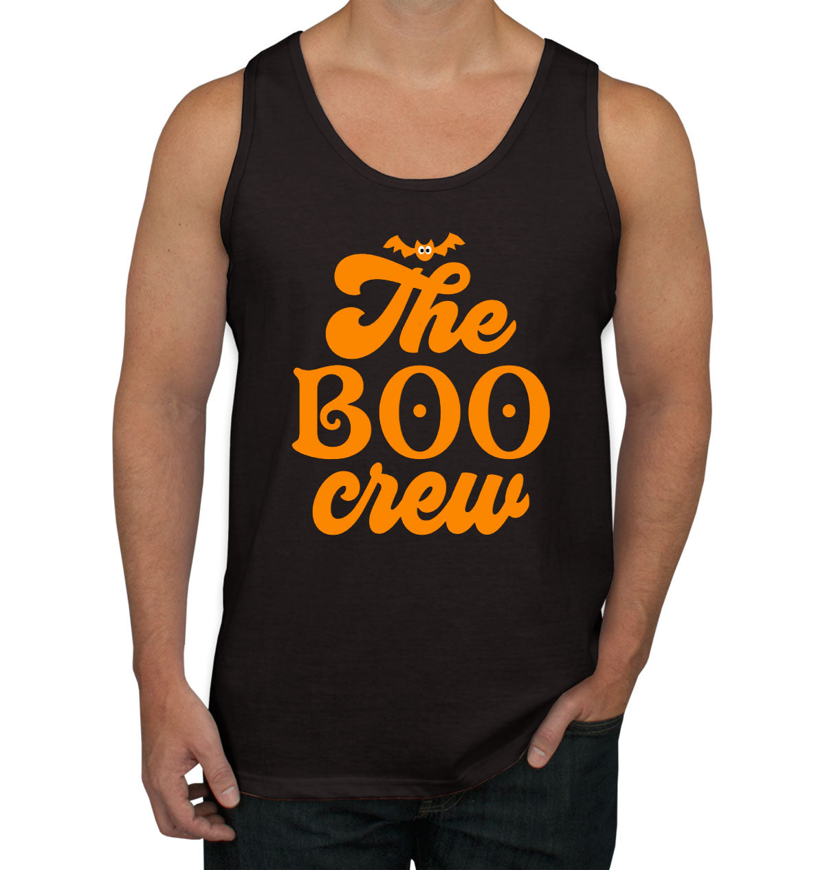 The Boo Crew Halloween Men's Tank Top