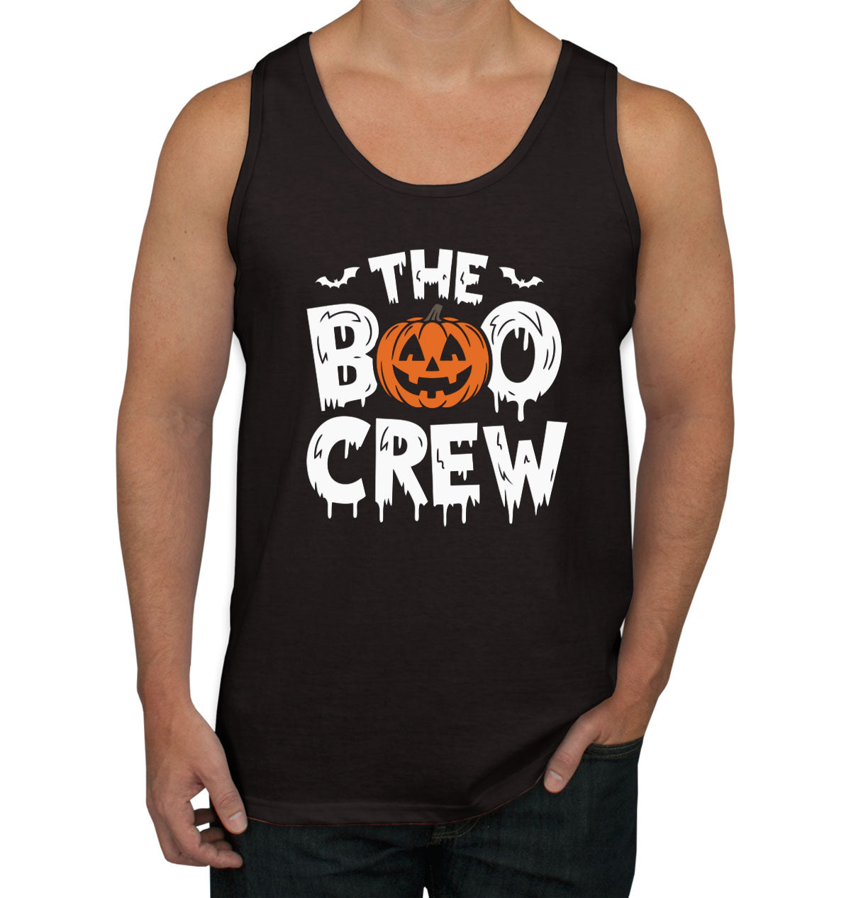 The Boo Crew Halloween Men's Tank Top