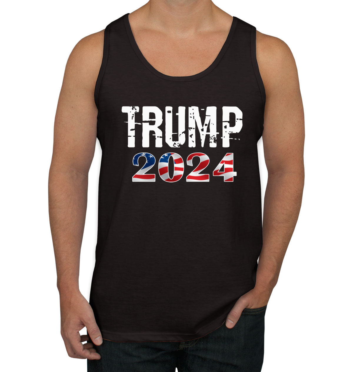 Donald Trump 2024 Presidential Election Men's Tank Top