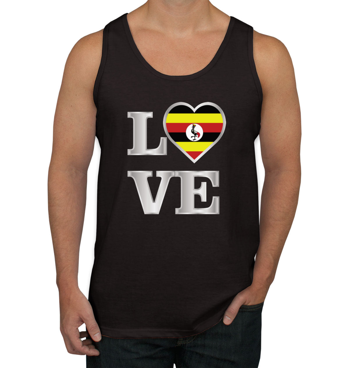 Uganda Love Men's Tank Top