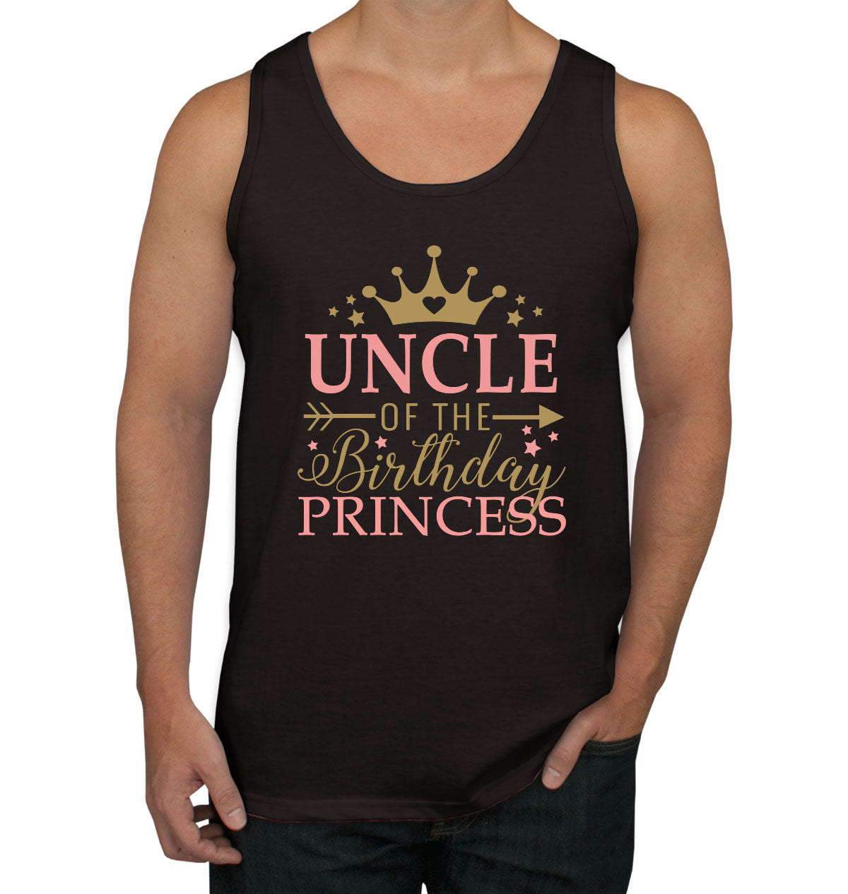 Uncle Of The Birthday Princess Men's Tank Top