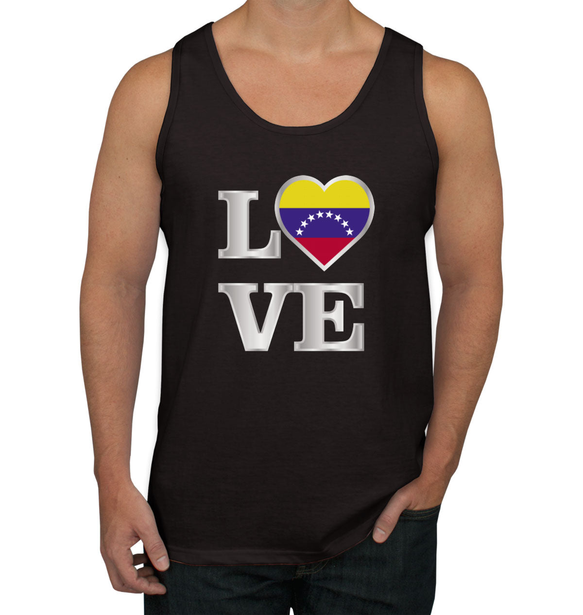 Venezuela Love Men's Tank Top