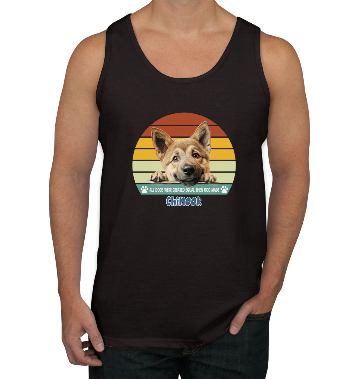 All Dogs Were Created Equal Chinook Men's Tank Top