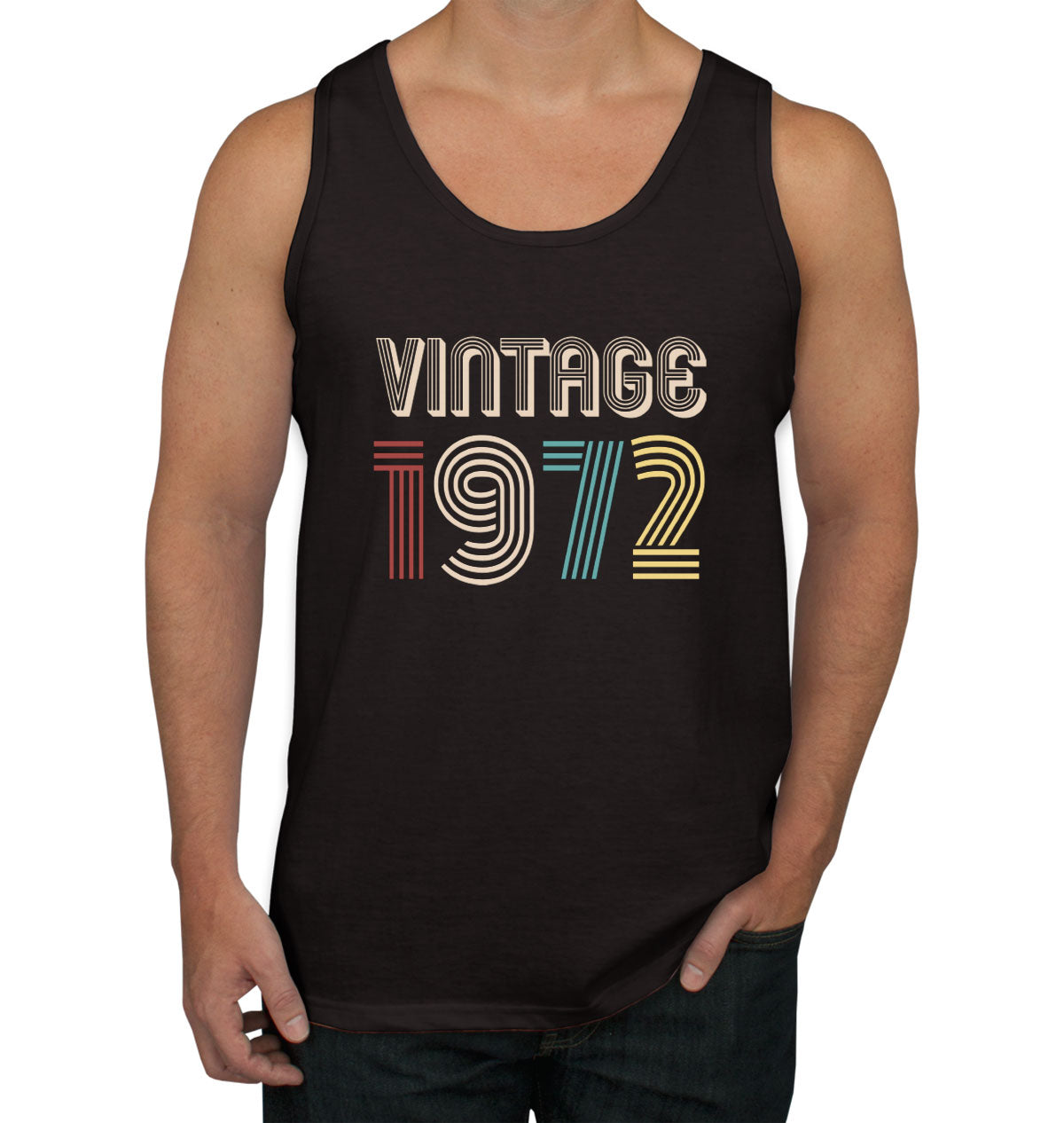 Vintage [Custom Year] Retro Birthday Men's Tank Top