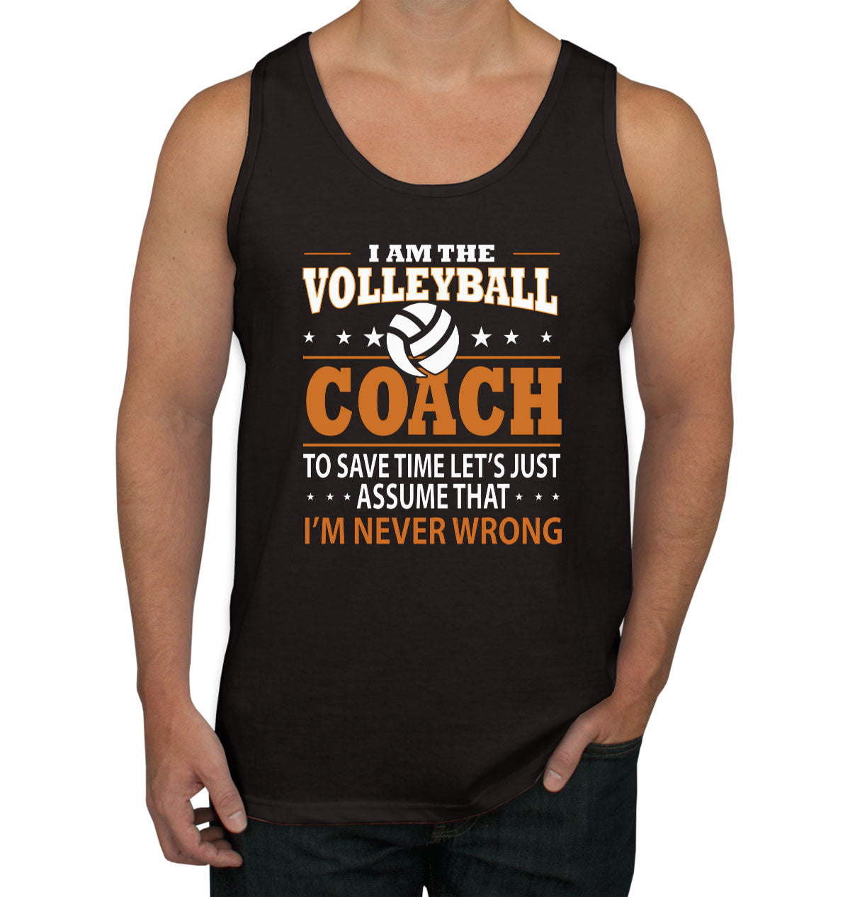 I'm The Volleyball Coach Men's Tank Top