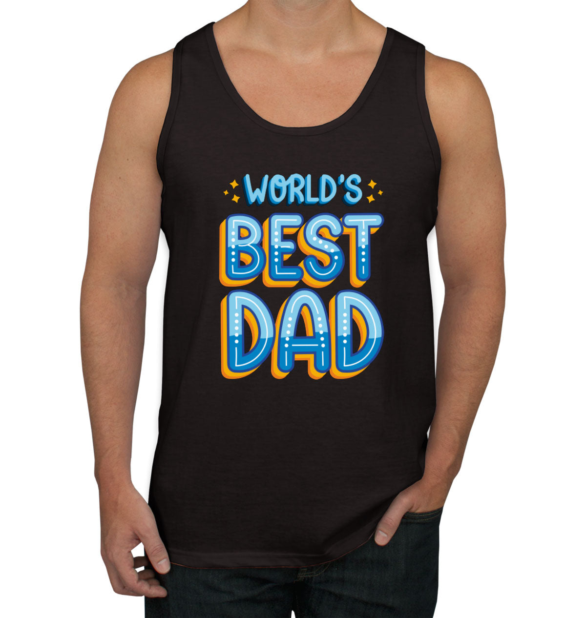 World's Best Dad Father's Day Men's Tank Top