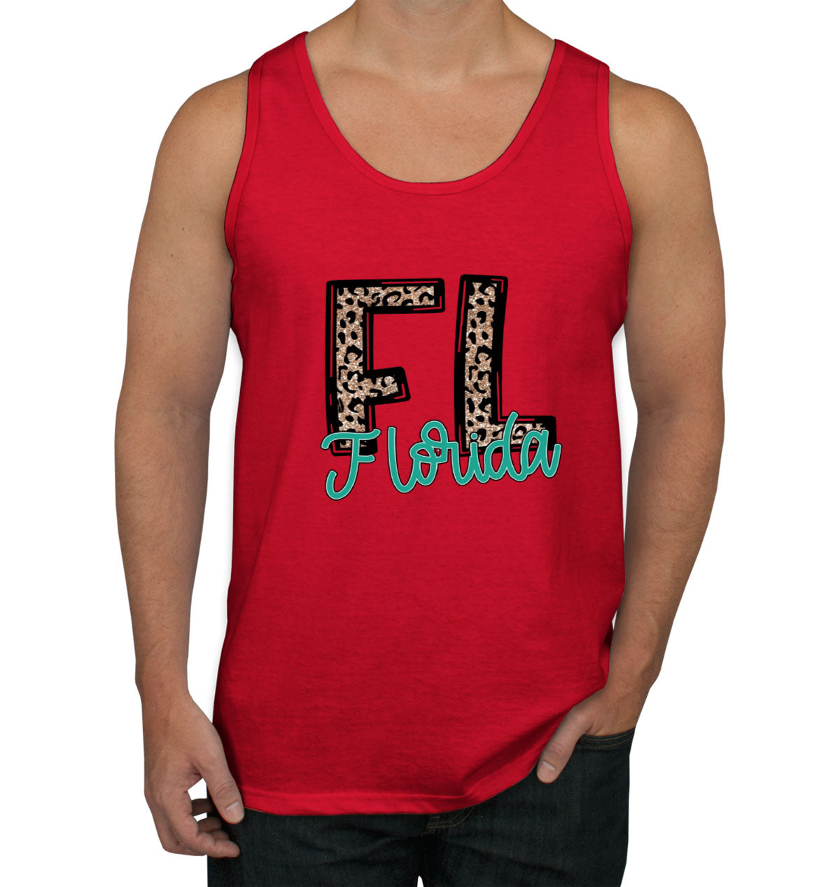 Florida State Abbreviation Men's Tank Top