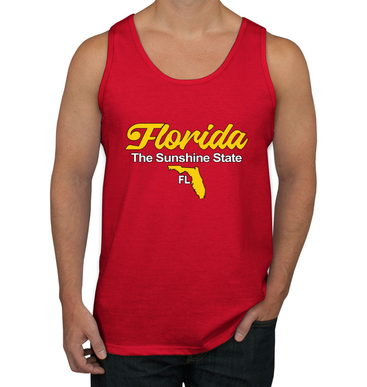 Florida The Sunshine State Men's Tank Top