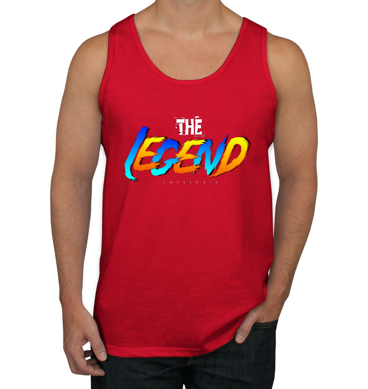 The Legend Is Never Die Men's Tank Top