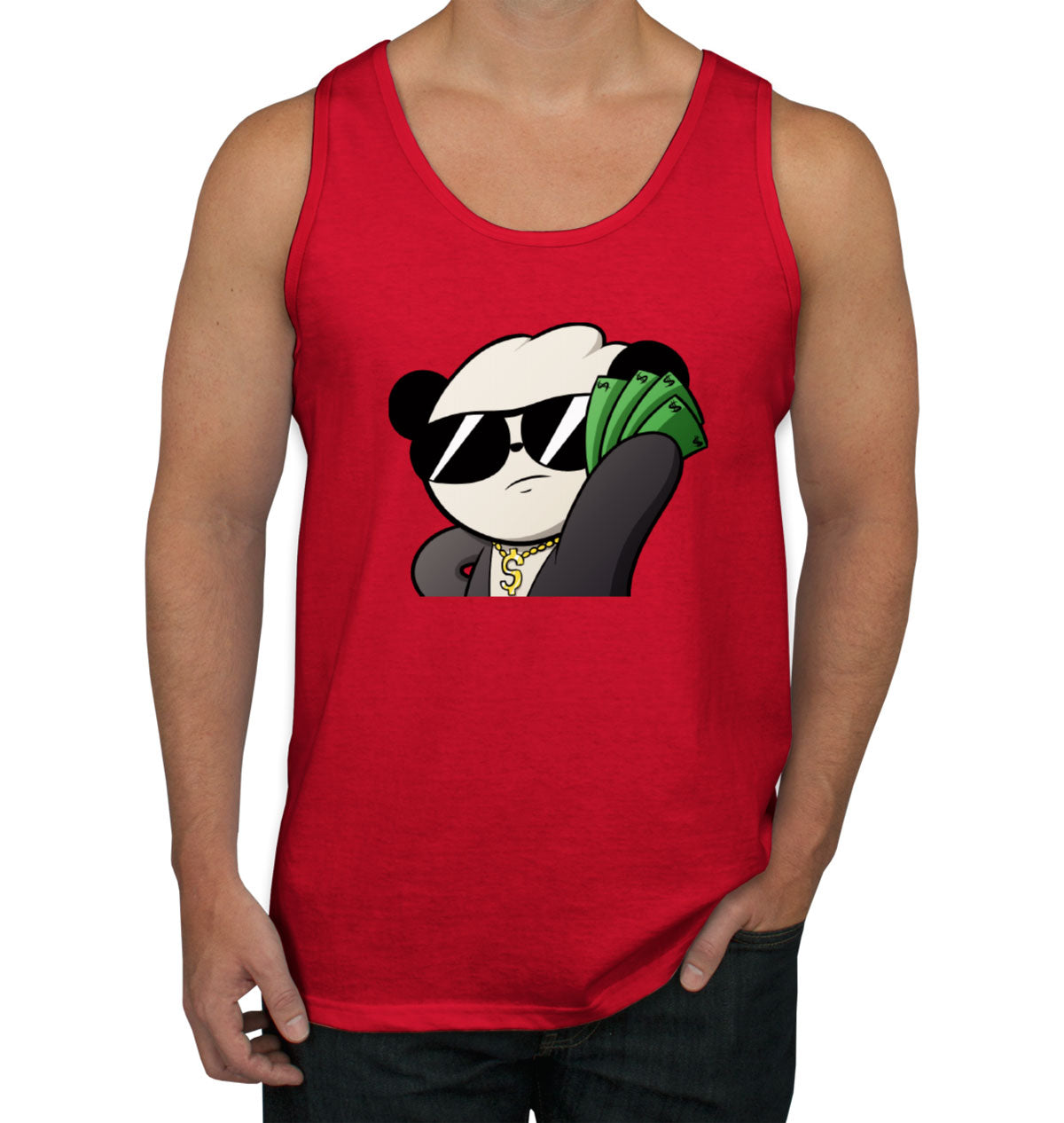 Panda Money Men's Tank Top