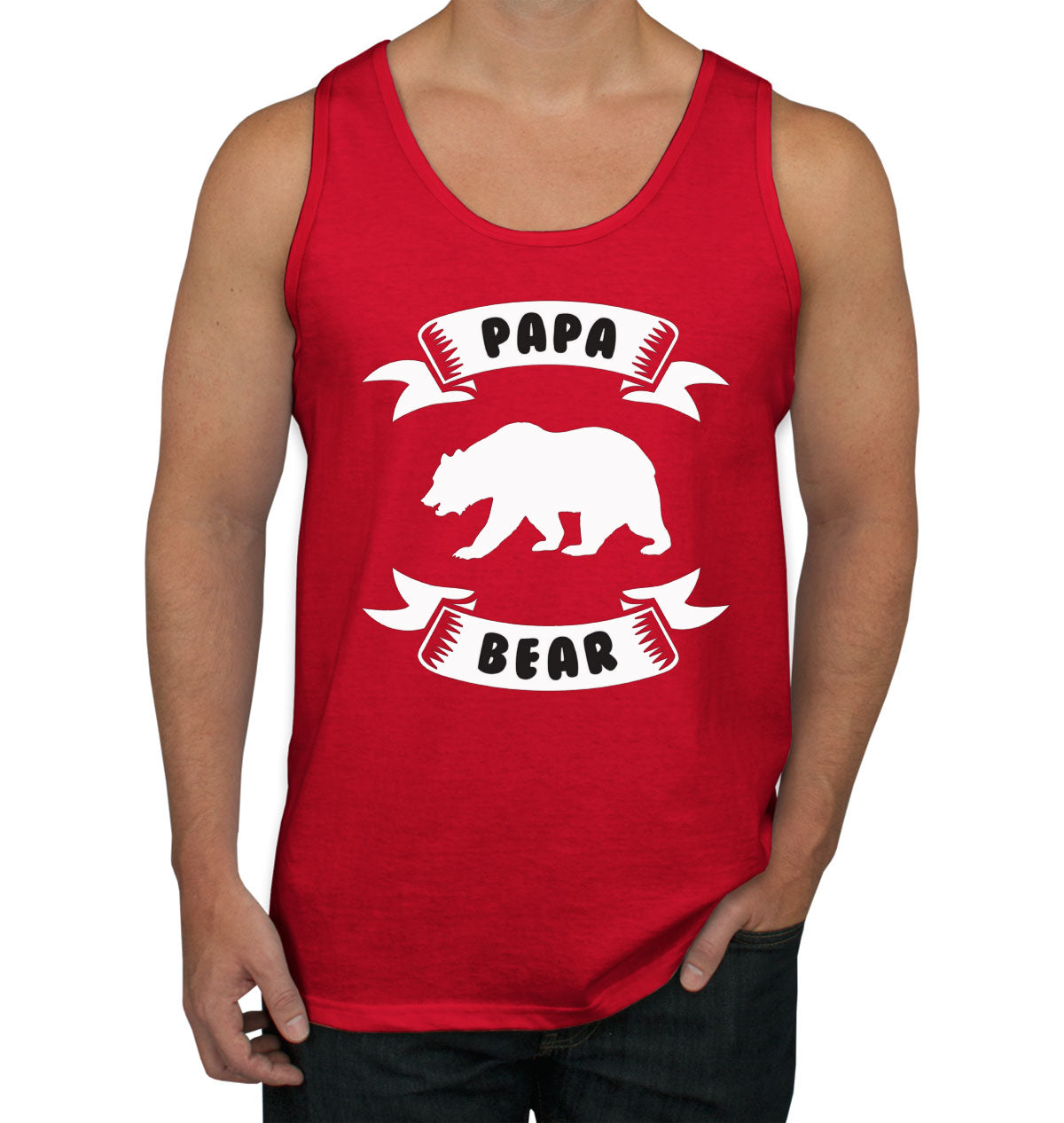 Papa Bear Men's Tank Top