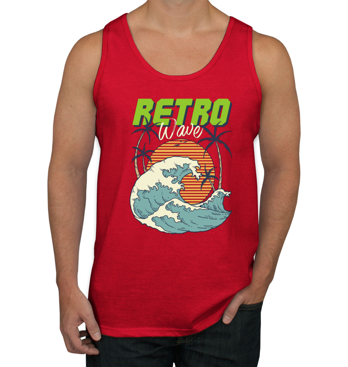 Retro Wave Men's Tank Top