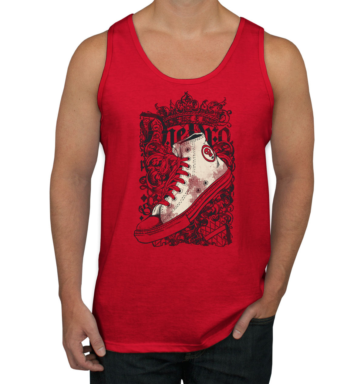 Sneaker Men's Tank Top