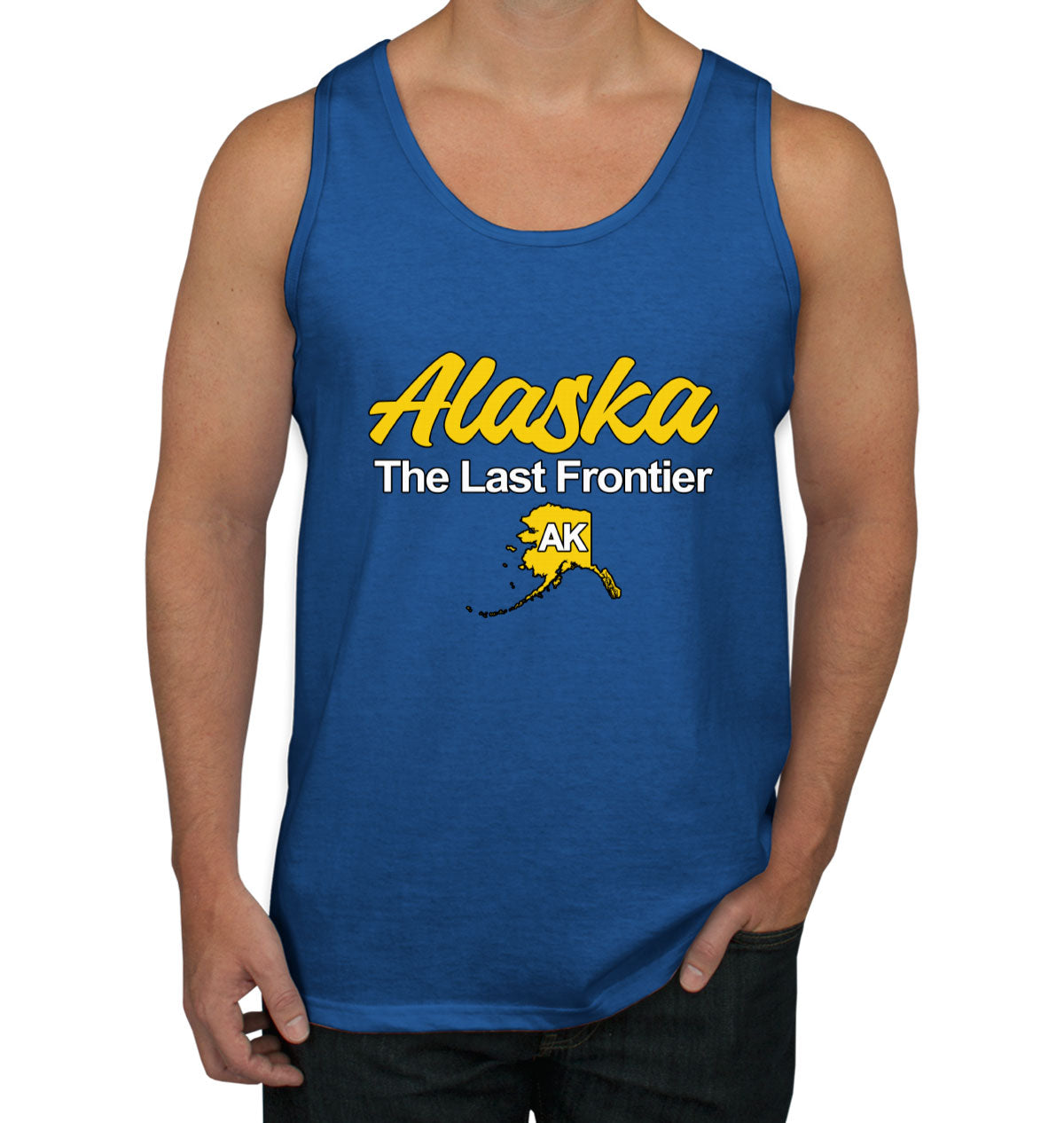 Alaska The Last Frontier Men's Tank Top