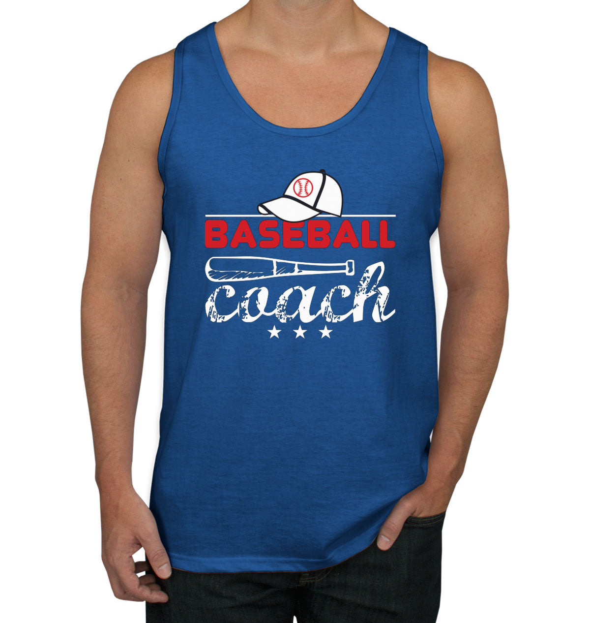 Baseball Coach Men's Tank Top