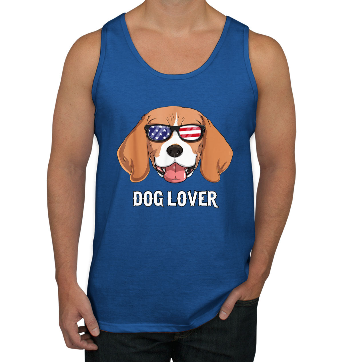 Beagle Dog Lover Men's Tank Top