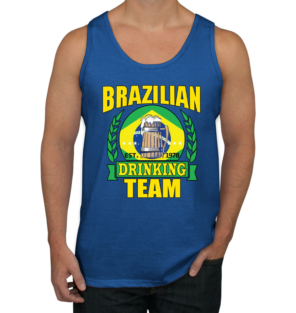 Brazilian Drinking Team Men's Tank Top