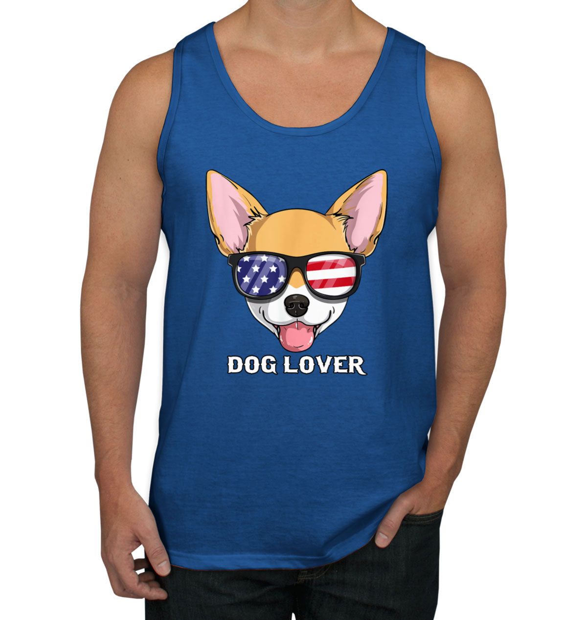 Chihuahua Dog Lover Men's Tank Top