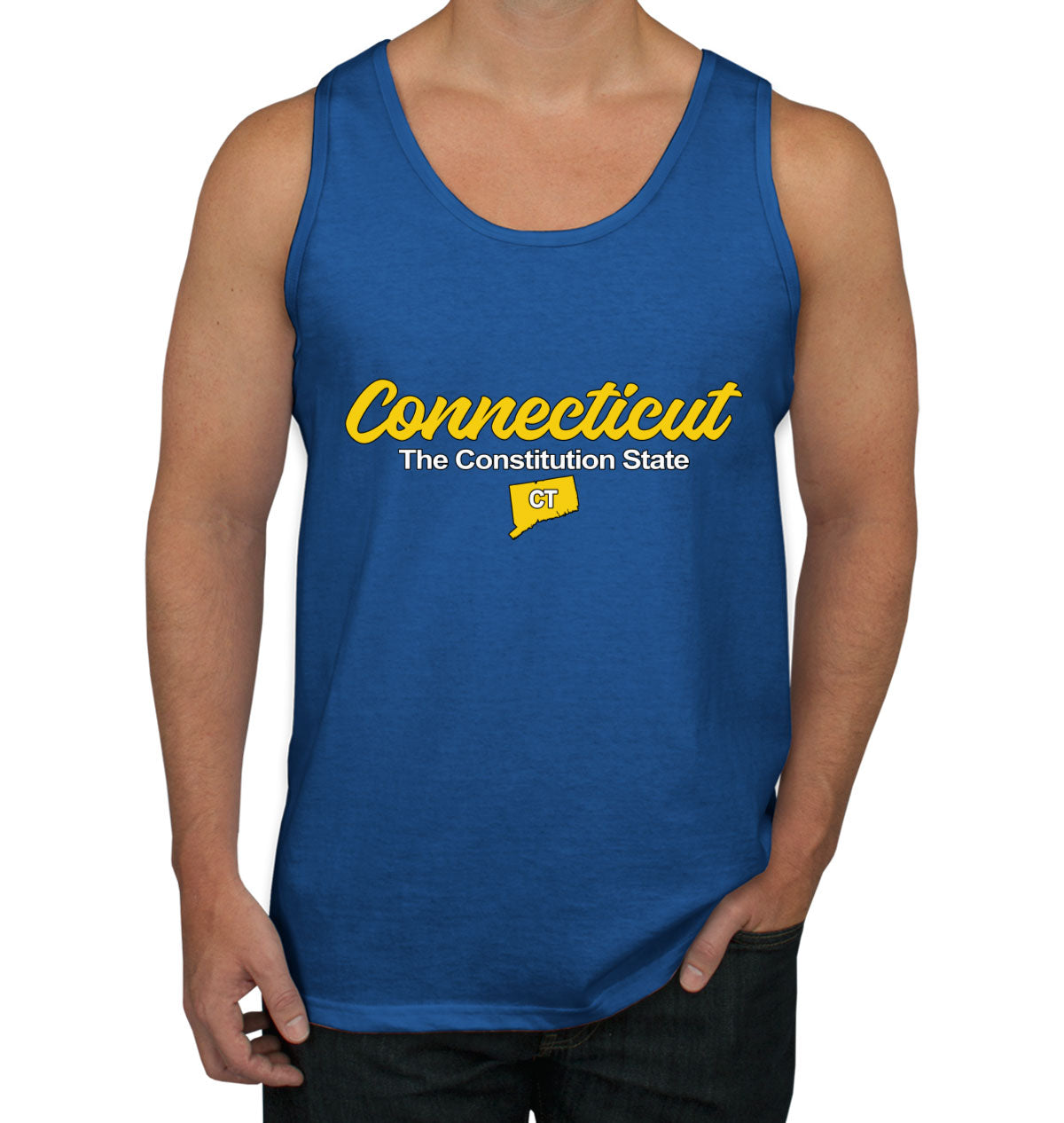 Connecticut The Constitution State Men's Tank Top
