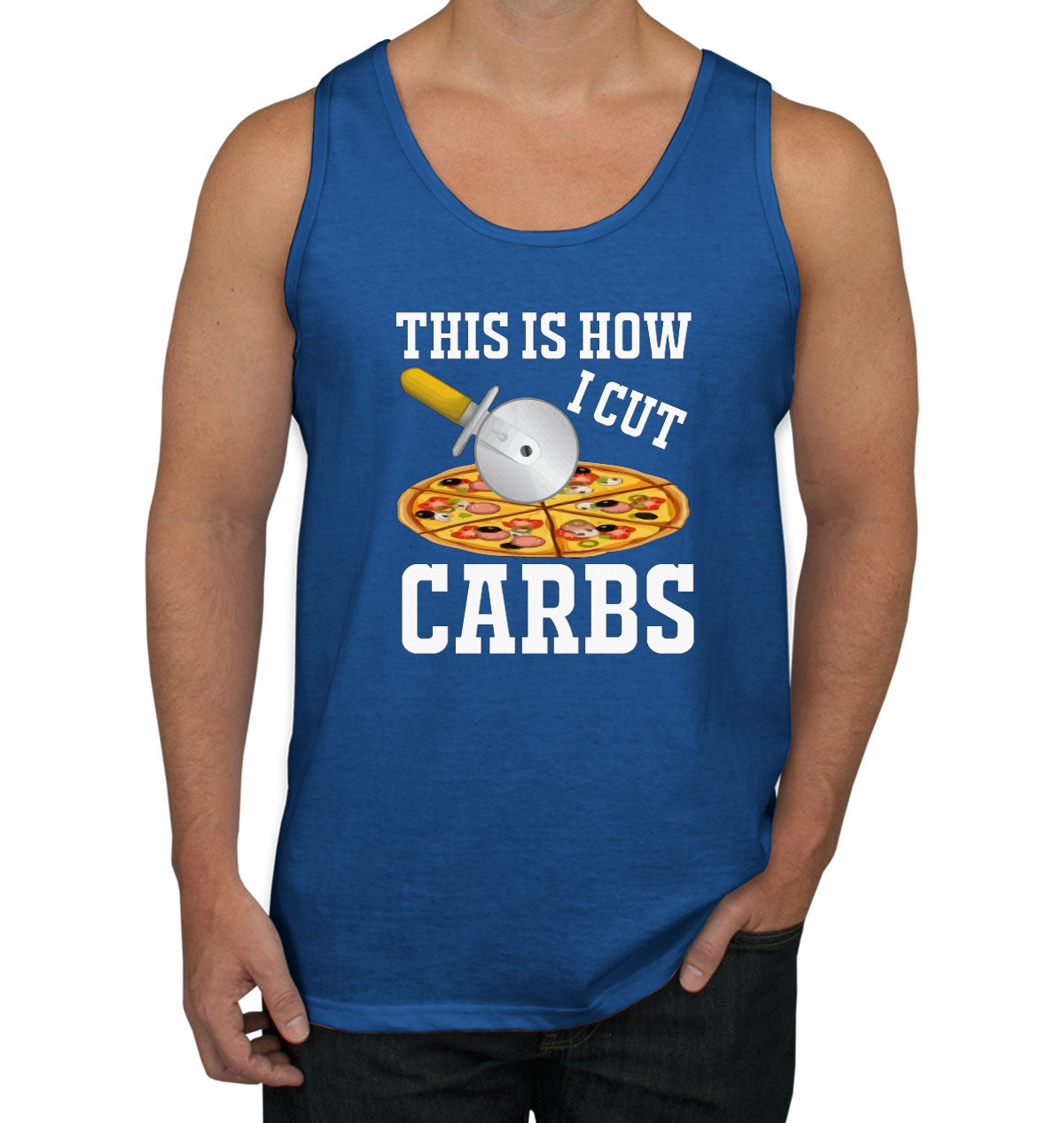 This Is How I Cut Carbs Diet Men's Tank Top