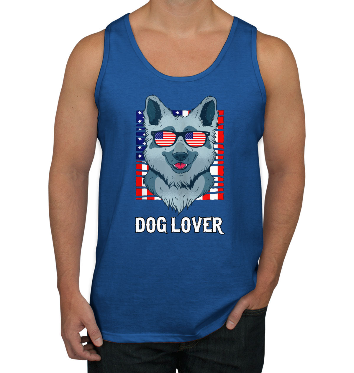 German Shepherd Dog Lover Men's Tank Top