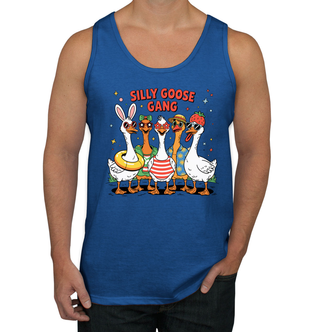 Silly Goose Gang Men's Tank Top
