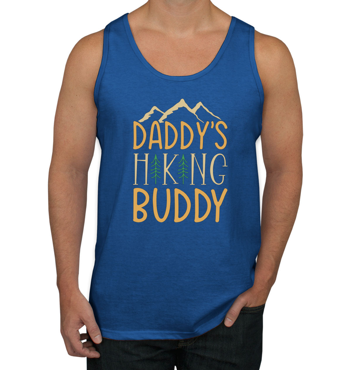 Daddy's Hiking Buddy Men's Tank Top