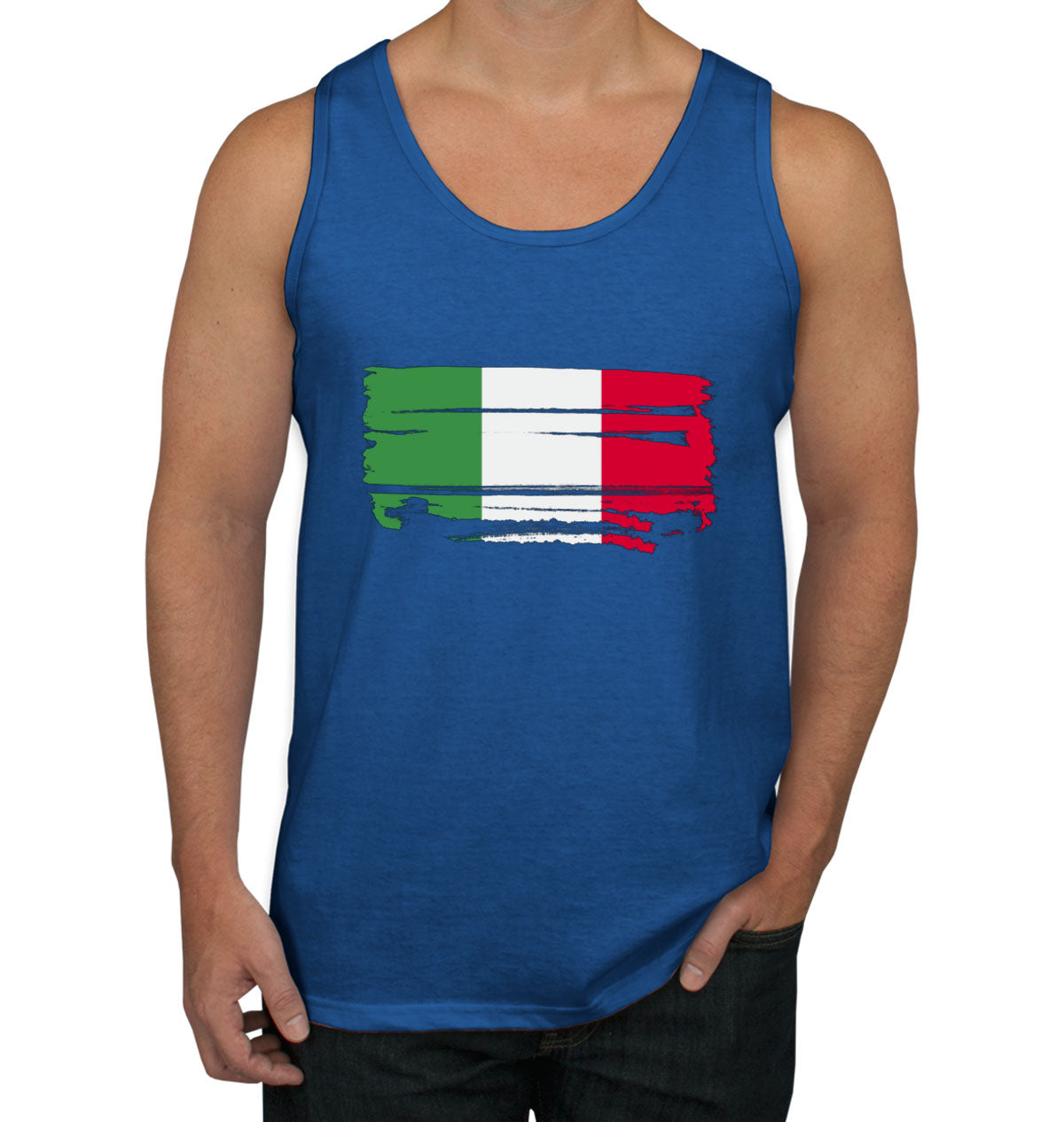 Italy Flag Men's Tank Top