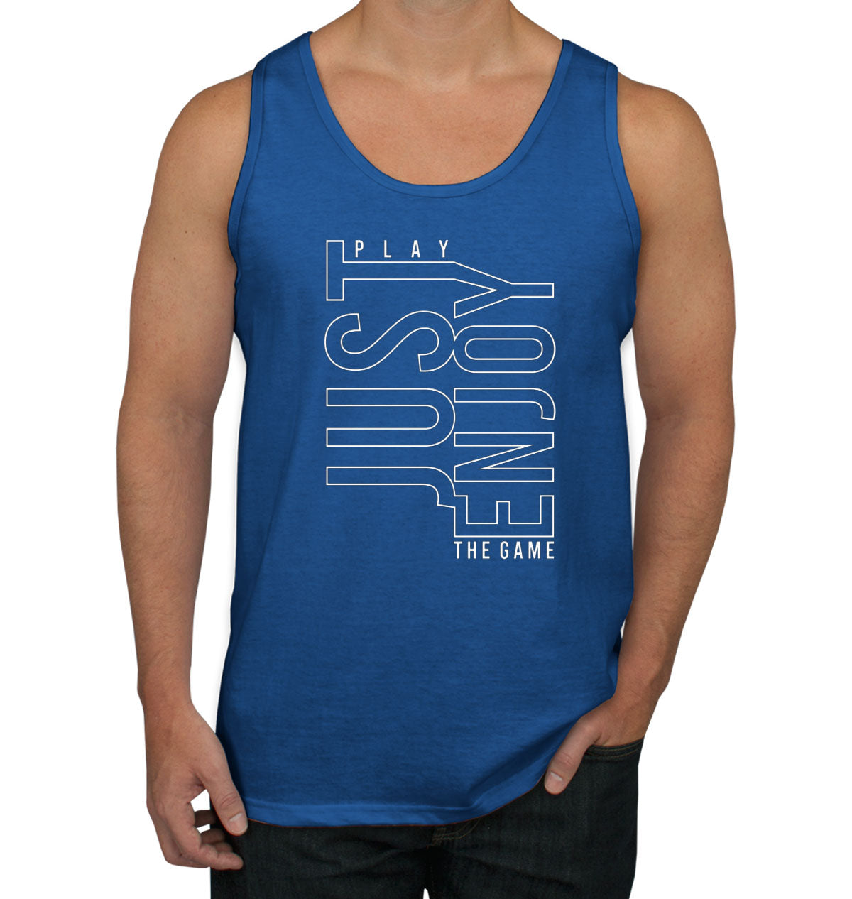 Just Play Enjoy The Game Men's Tank Top
