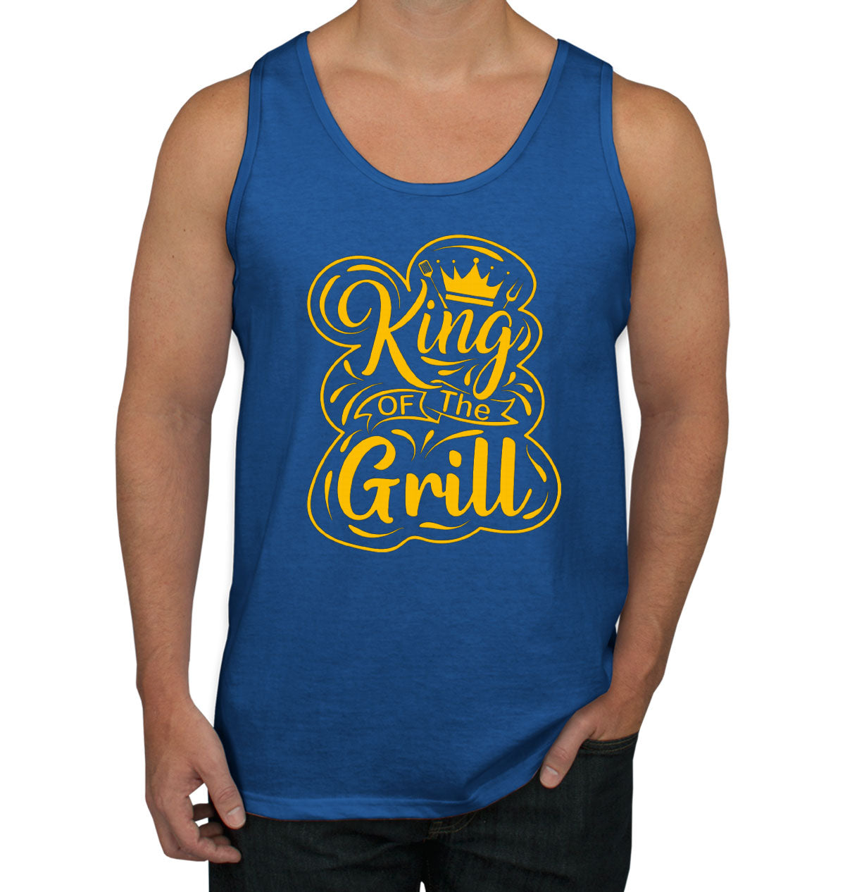 King Of The Grill Men's Tank Top