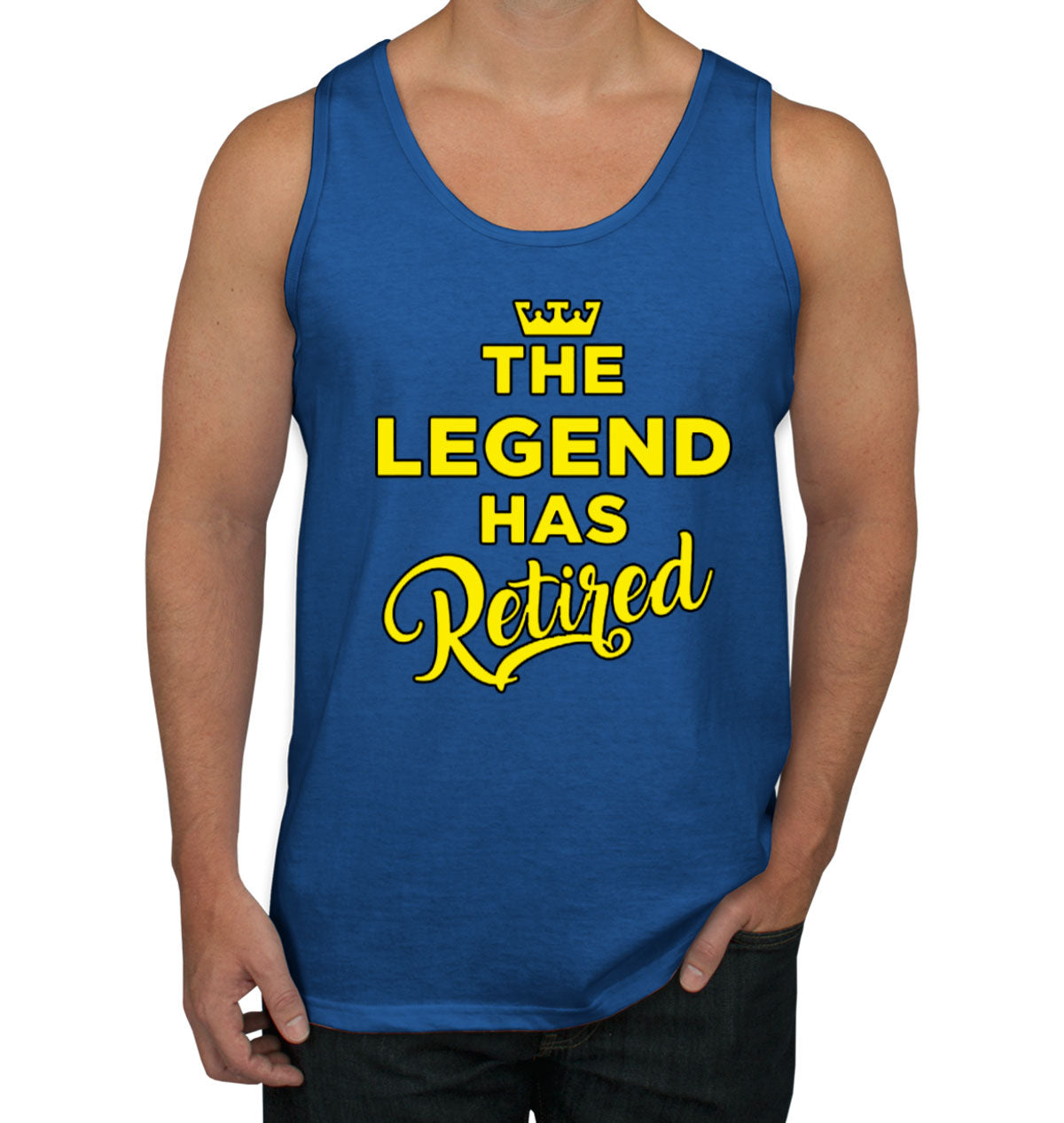 The Legend Has Retired Men's Tank Top