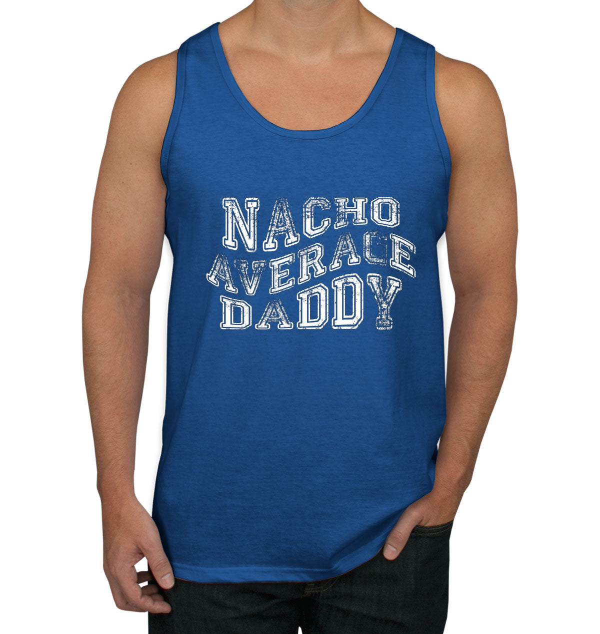 Nacho Average Daddy Father's Day Men's Tank Top