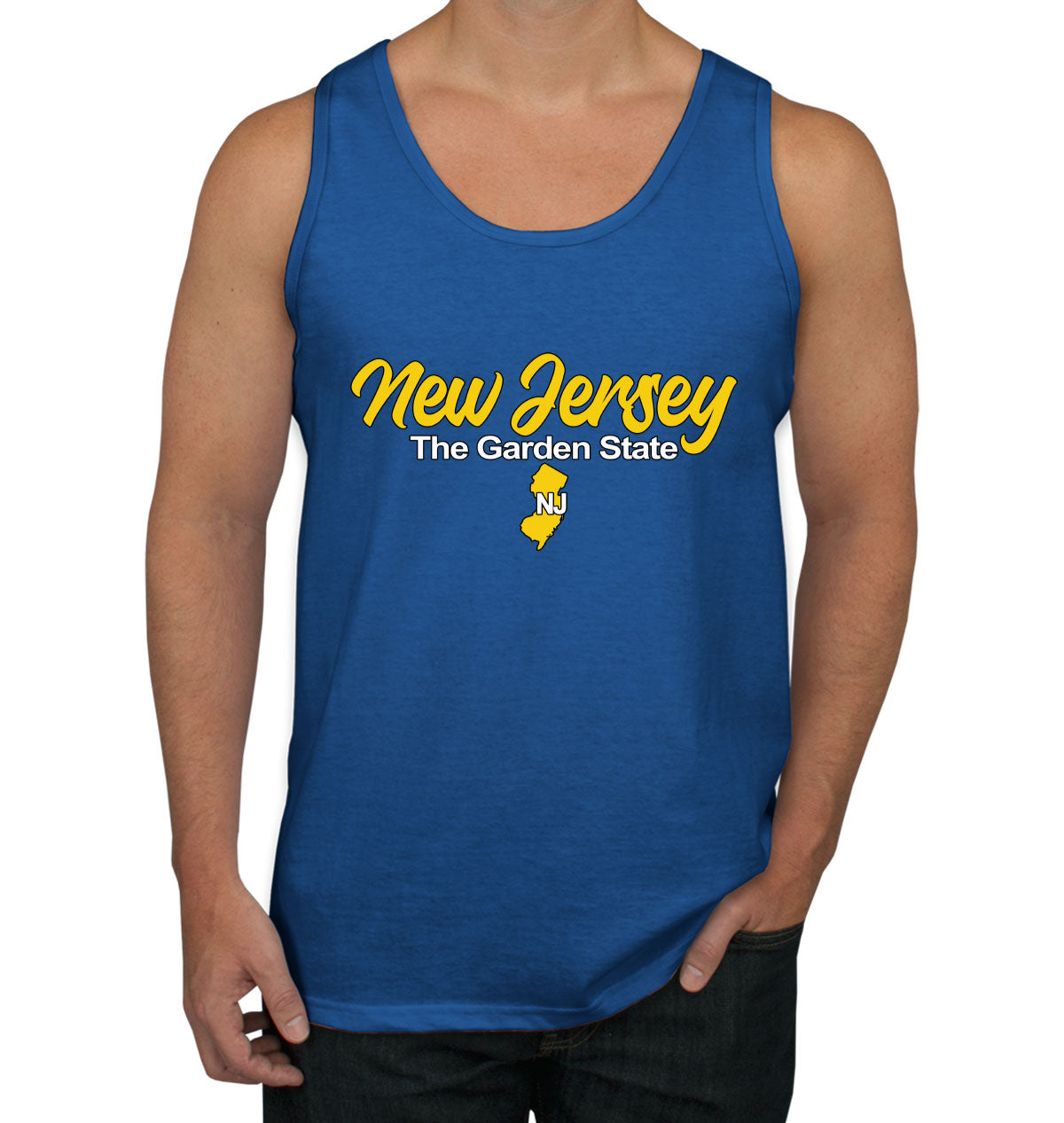 New Jersey The Garden State Men's Tank Top